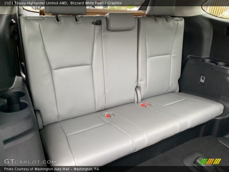 Blizzard White Pearl / Graphite 2021 Toyota Highlander Limited AWD