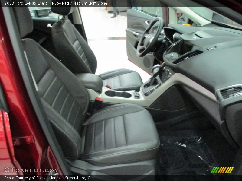 Ruby Red / Medium Light Stone 2013 Ford C-Max Energi