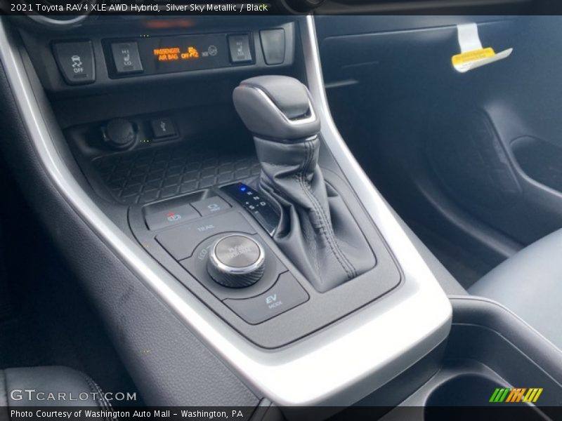 Silver Sky Metallic / Black 2021 Toyota RAV4 XLE AWD Hybrid