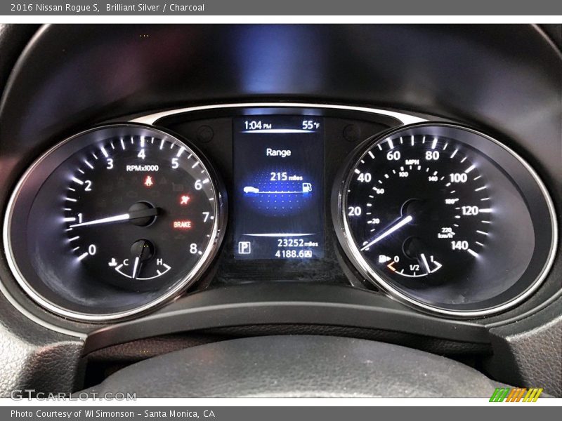  2016 Rogue S S Gauges