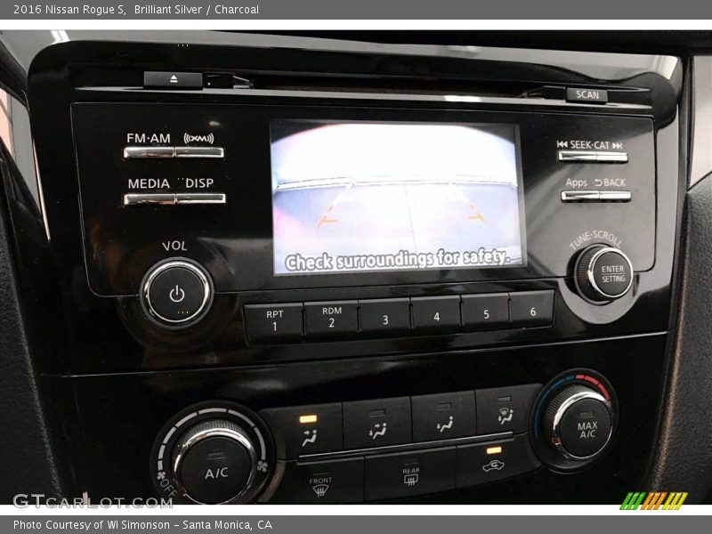 Controls of 2016 Rogue S