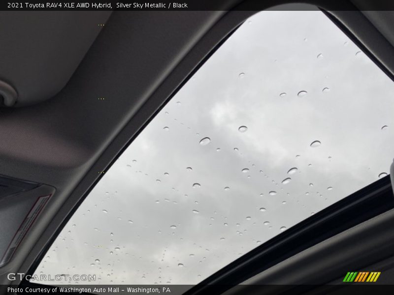 Silver Sky Metallic / Black 2021 Toyota RAV4 XLE AWD Hybrid