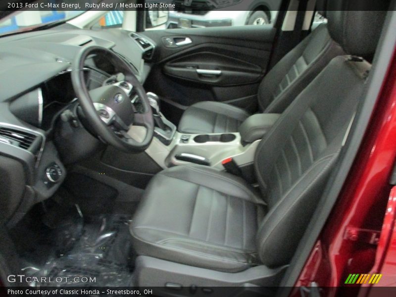 Ruby Red / Medium Light Stone 2013 Ford C-Max Energi