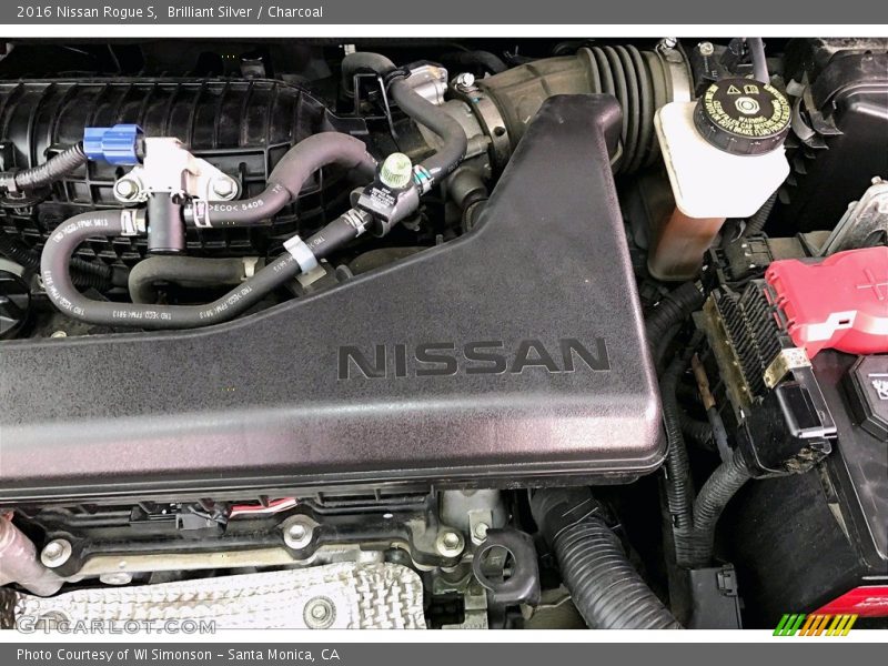  2016 Rogue S Engine - 2.5 Liter DOHC 16-Valve CVTCS 4 Cylinder