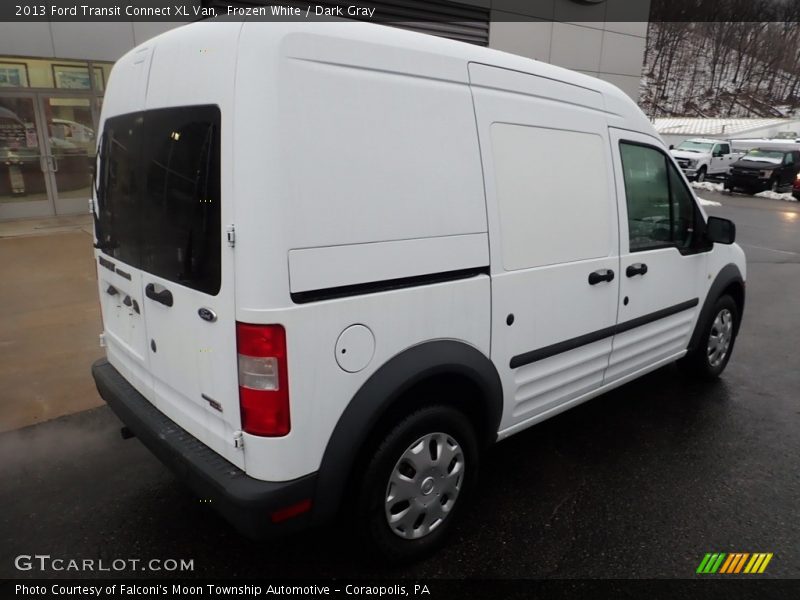 Frozen White / Dark Gray 2013 Ford Transit Connect XL Van