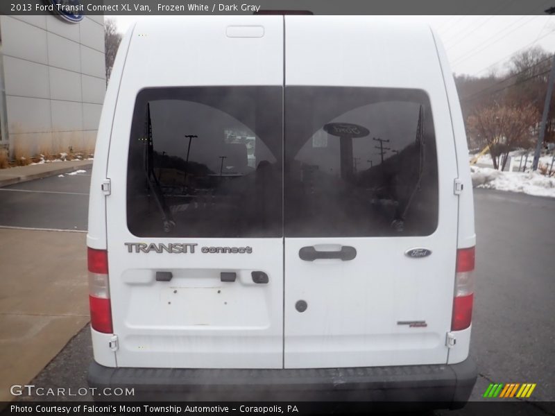 Frozen White / Dark Gray 2013 Ford Transit Connect XL Van