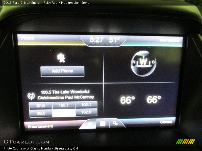 Ruby Red / Medium Light Stone 2013 Ford C-Max Energi