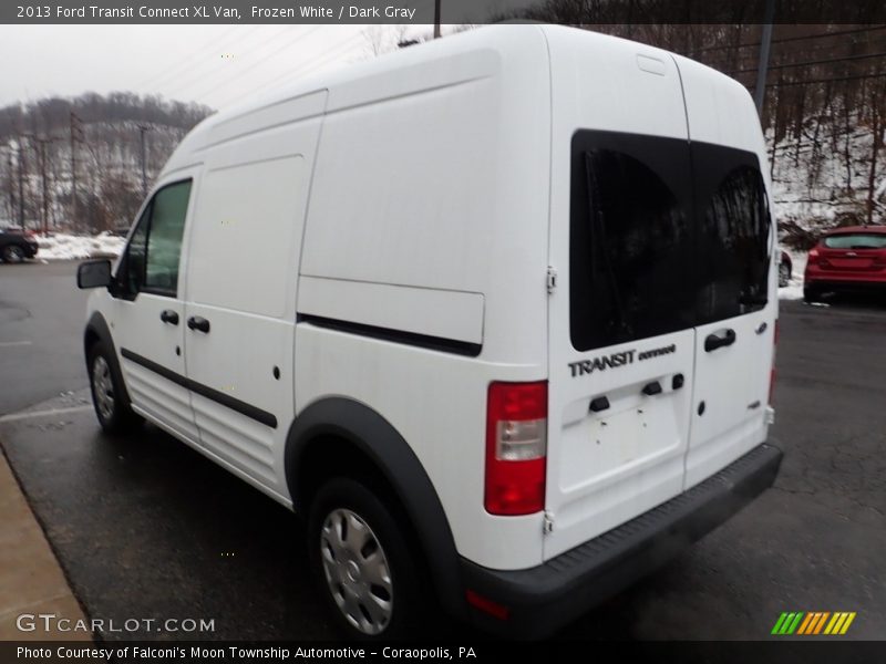 Frozen White / Dark Gray 2013 Ford Transit Connect XL Van