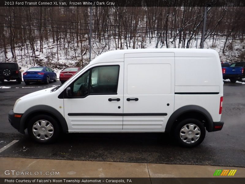 Frozen White / Dark Gray 2013 Ford Transit Connect XL Van