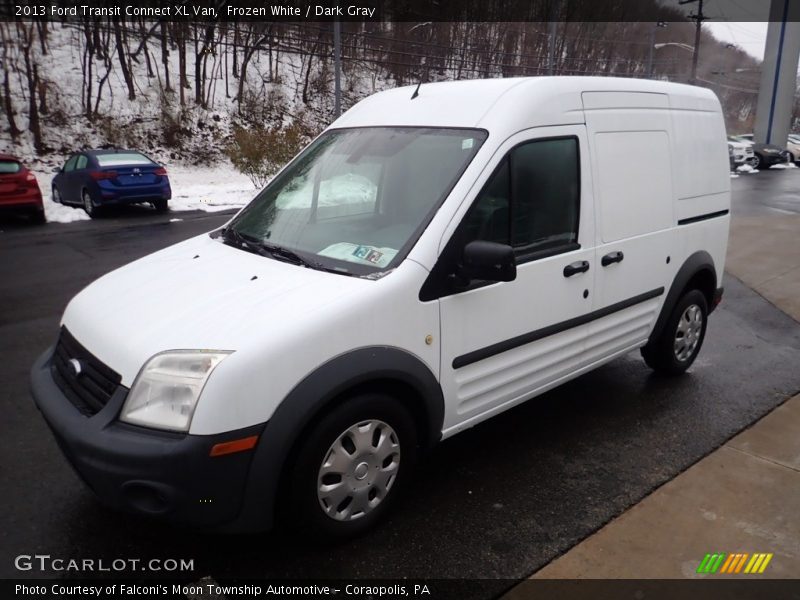 Frozen White / Dark Gray 2013 Ford Transit Connect XL Van