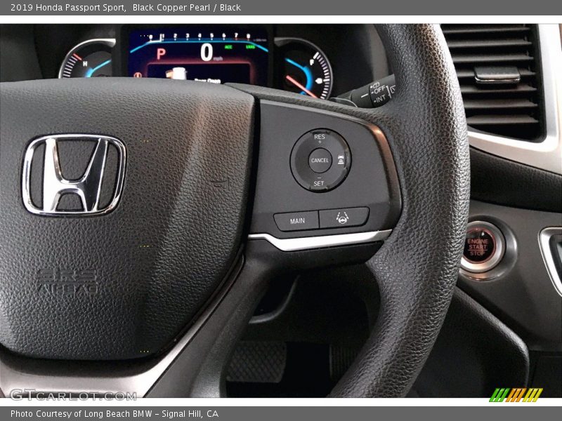 Controls of 2019 Passport Sport