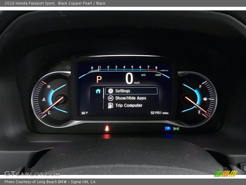 2019 Passport Sport Sport Gauges