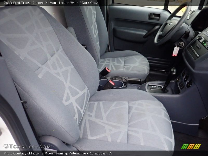 Frozen White / Dark Gray 2013 Ford Transit Connect XL Van