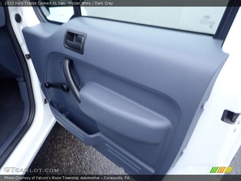 Frozen White / Dark Gray 2013 Ford Transit Connect XL Van