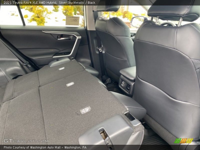 Silver Sky Metallic / Black 2021 Toyota RAV4 XLE AWD Hybrid