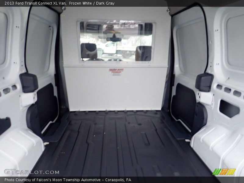 Frozen White / Dark Gray 2013 Ford Transit Connect XL Van