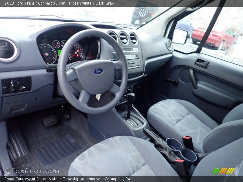 Frozen White / Dark Gray 2013 Ford Transit Connect XL Van