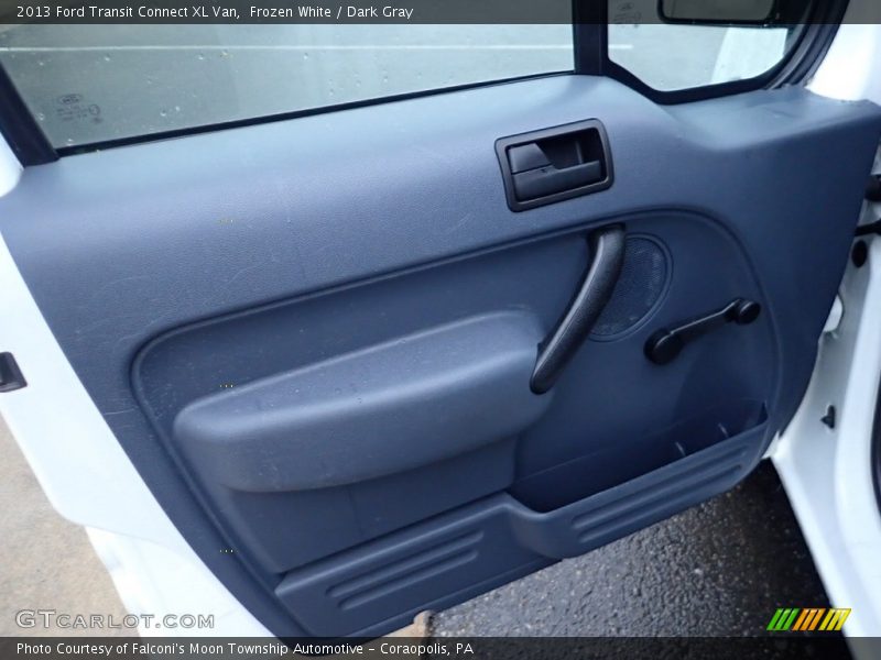 Frozen White / Dark Gray 2013 Ford Transit Connect XL Van