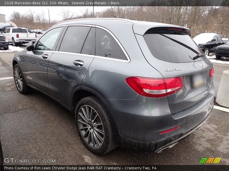 Selenite Grey Metallic / Black 2018 Mercedes-Benz GLC 300 4Matic