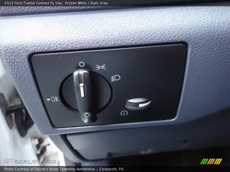 Frozen White / Dark Gray 2013 Ford Transit Connect XL Van