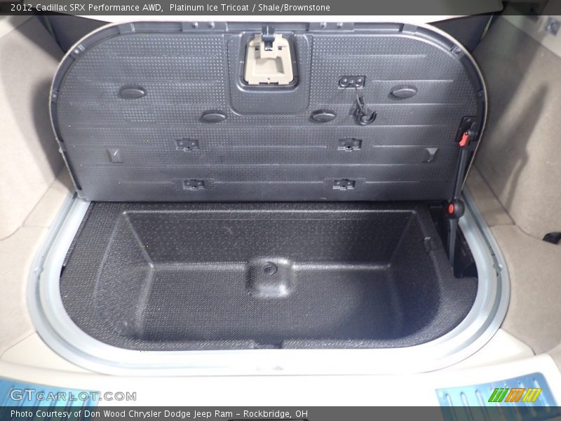 Platinum Ice Tricoat / Shale/Brownstone 2012 Cadillac SRX Performance AWD