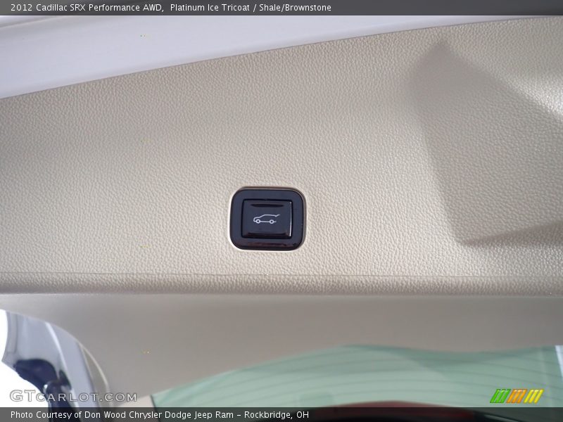 Platinum Ice Tricoat / Shale/Brownstone 2012 Cadillac SRX Performance AWD