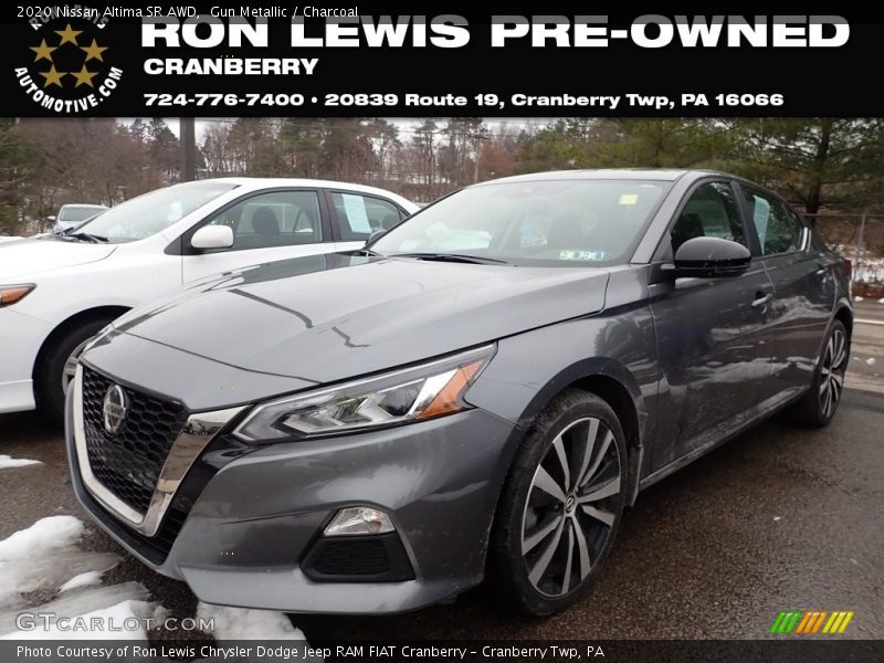 Gun Metallic / Charcoal 2020 Nissan Altima SR AWD