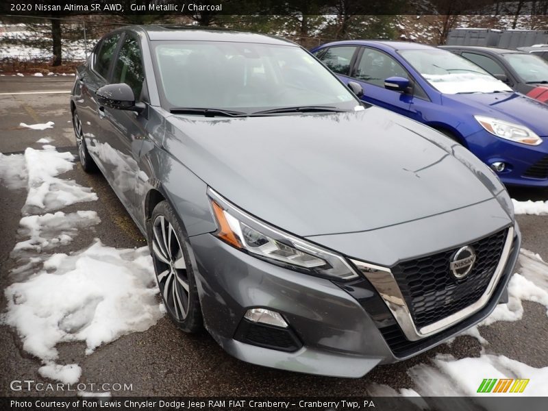 Gun Metallic / Charcoal 2020 Nissan Altima SR AWD