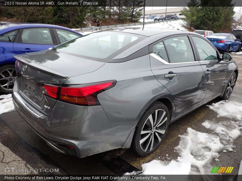 Gun Metallic / Charcoal 2020 Nissan Altima SR AWD