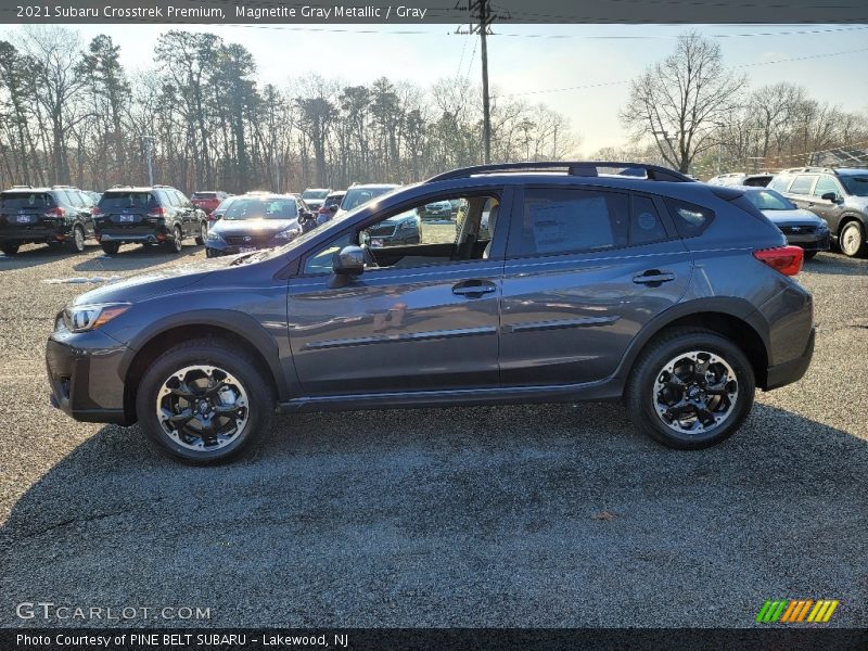 Magnetite Gray Metallic / Gray 2021 Subaru Crosstrek Premium
