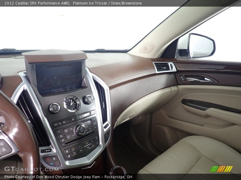 Platinum Ice Tricoat / Shale/Brownstone 2012 Cadillac SRX Performance AWD