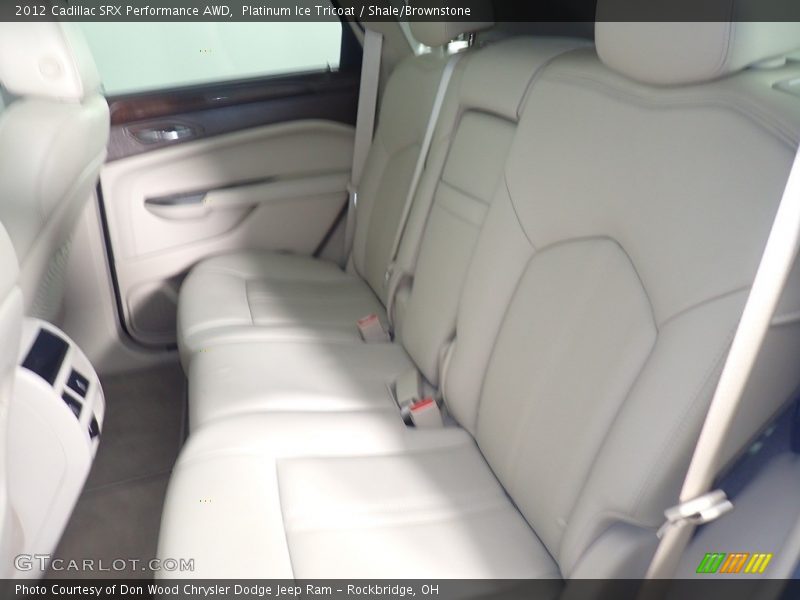 Platinum Ice Tricoat / Shale/Brownstone 2012 Cadillac SRX Performance AWD