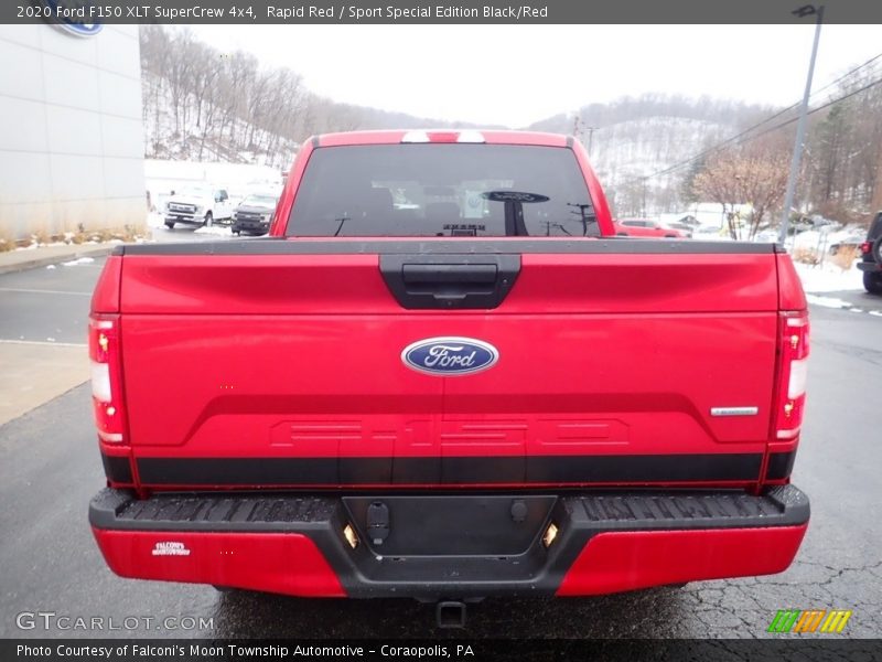 Rapid Red / Sport Special Edition Black/Red 2020 Ford F150 XLT SuperCrew 4x4