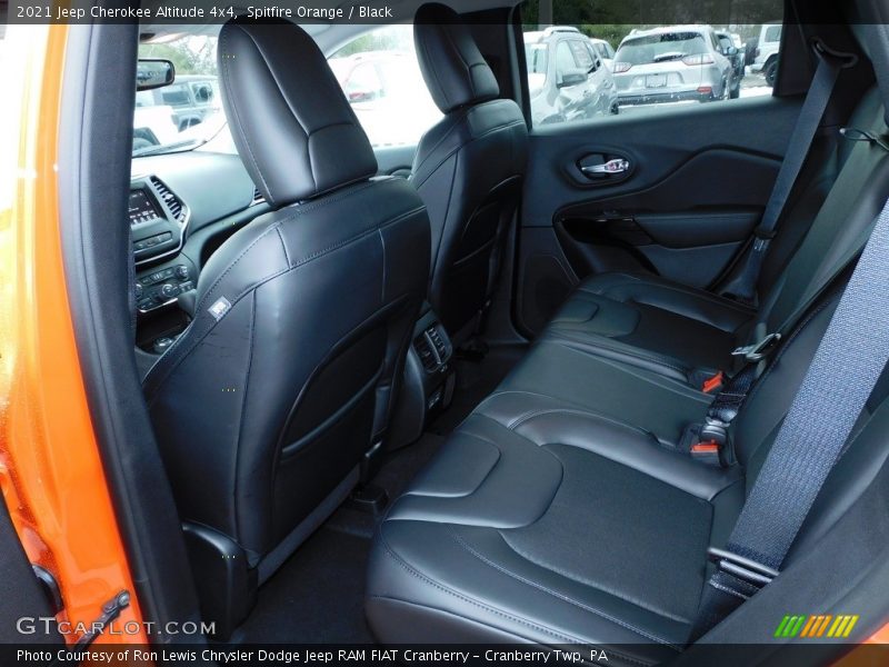 Spitfire Orange / Black 2021 Jeep Cherokee Altitude 4x4