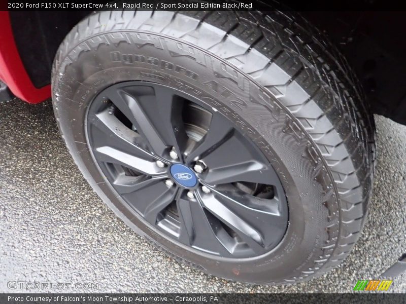 Rapid Red / Sport Special Edition Black/Red 2020 Ford F150 XLT SuperCrew 4x4