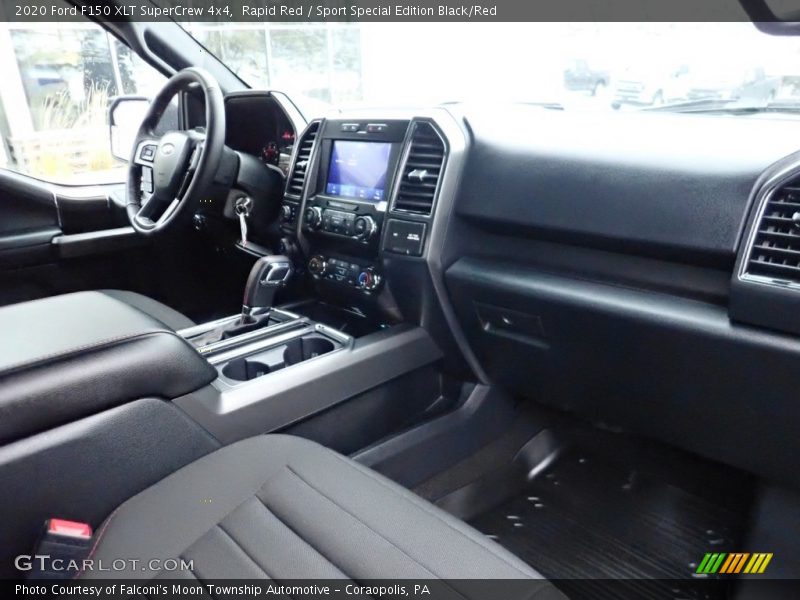Rapid Red / Sport Special Edition Black/Red 2020 Ford F150 XLT SuperCrew 4x4