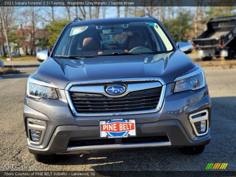 Magnetite Gray Metallic / Saddle Brown 2021 Subaru Forester 2.5i Touring