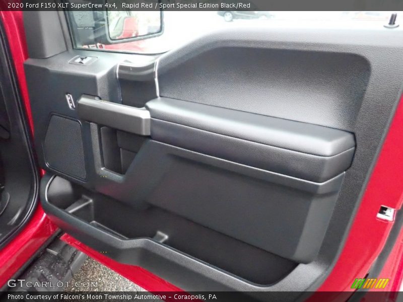 Rapid Red / Sport Special Edition Black/Red 2020 Ford F150 XLT SuperCrew 4x4