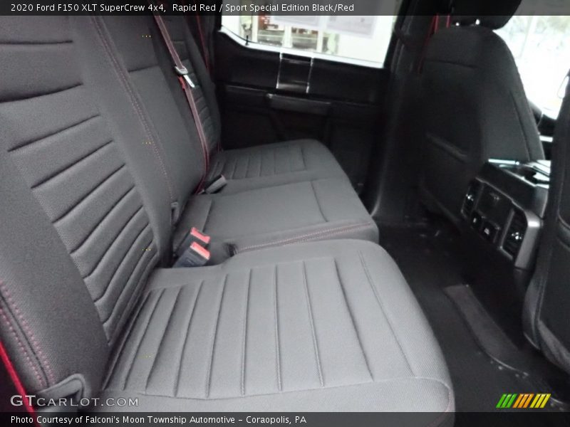 Rapid Red / Sport Special Edition Black/Red 2020 Ford F150 XLT SuperCrew 4x4