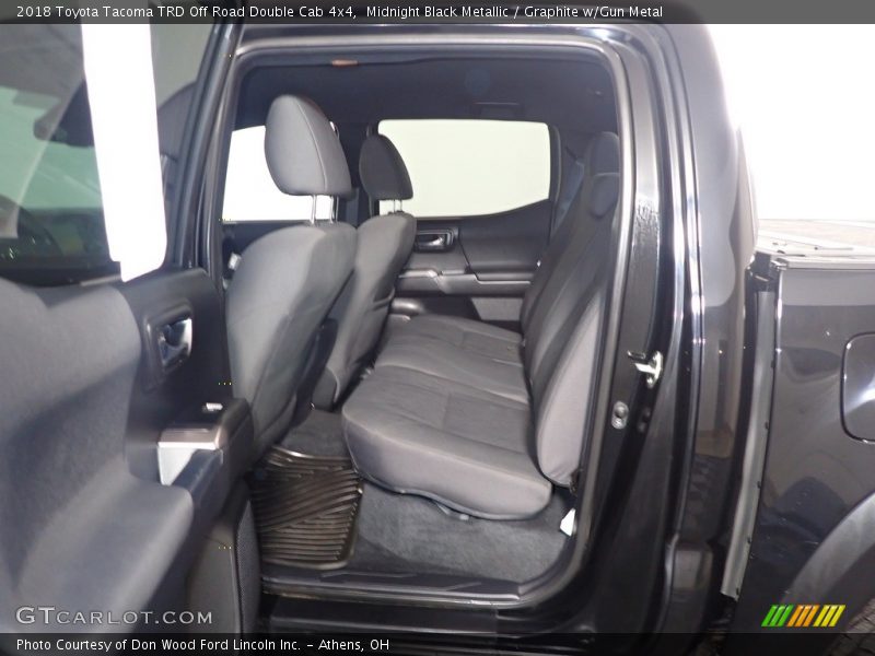 Midnight Black Metallic / Graphite w/Gun Metal 2018 Toyota Tacoma TRD Off Road Double Cab 4x4
