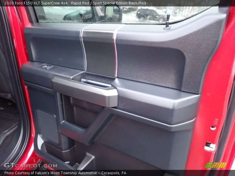 Rapid Red / Sport Special Edition Black/Red 2020 Ford F150 XLT SuperCrew 4x4
