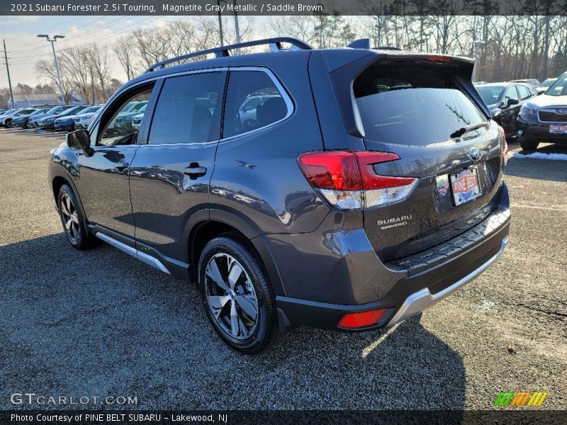 Magnetite Gray Metallic / Saddle Brown 2021 Subaru Forester 2.5i Touring