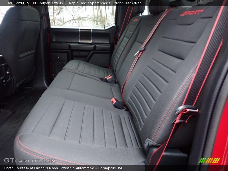 Rapid Red / Sport Special Edition Black/Red 2020 Ford F150 XLT SuperCrew 4x4