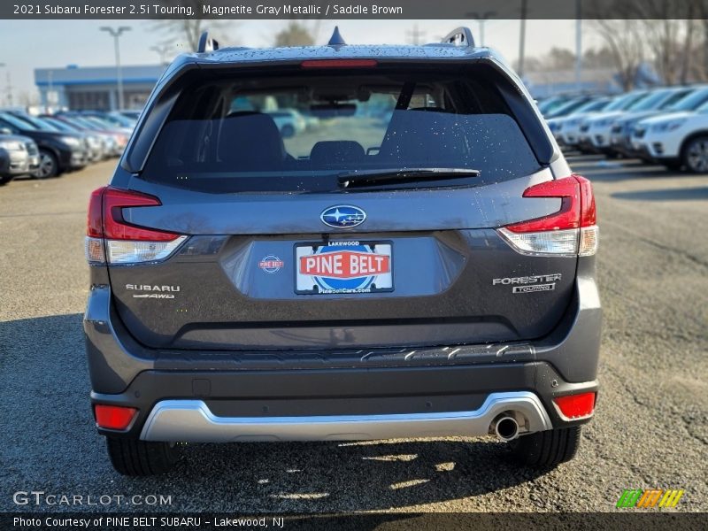 Magnetite Gray Metallic / Saddle Brown 2021 Subaru Forester 2.5i Touring
