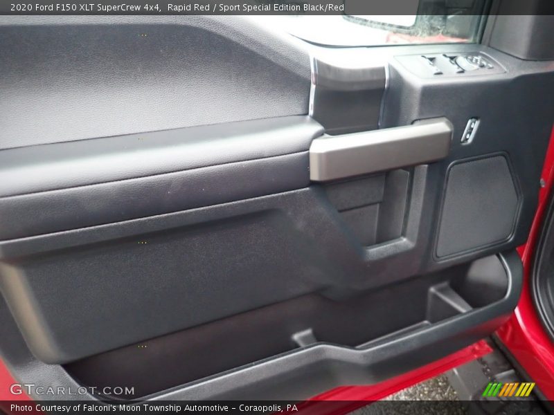 Rapid Red / Sport Special Edition Black/Red 2020 Ford F150 XLT SuperCrew 4x4