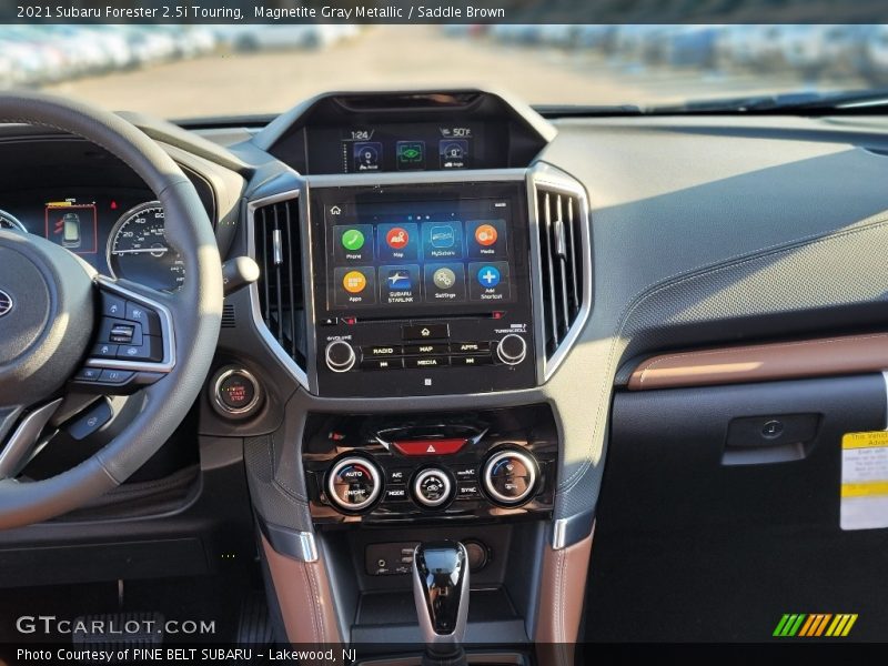 Magnetite Gray Metallic / Saddle Brown 2021 Subaru Forester 2.5i Touring
