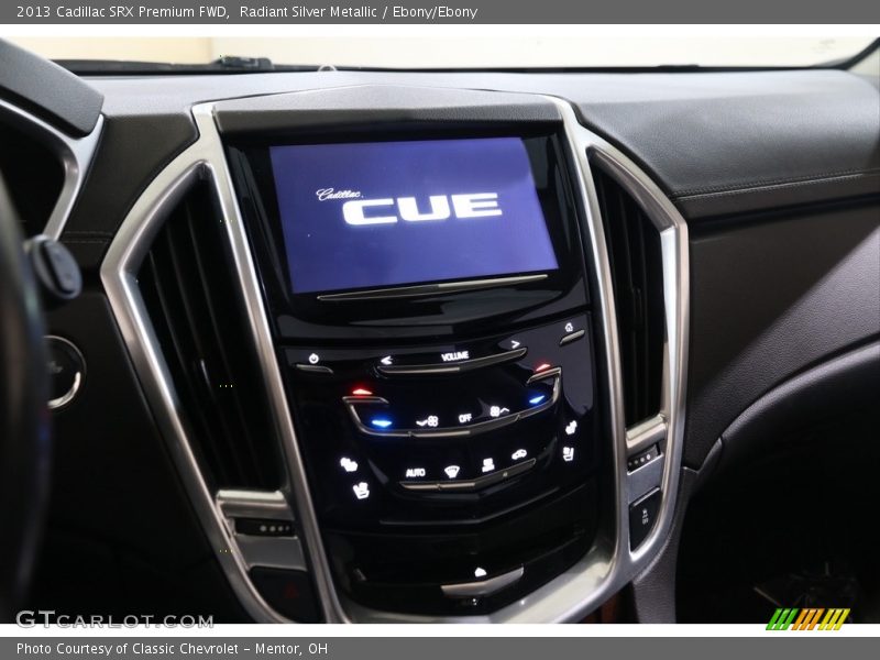Radiant Silver Metallic / Ebony/Ebony 2013 Cadillac SRX Premium FWD