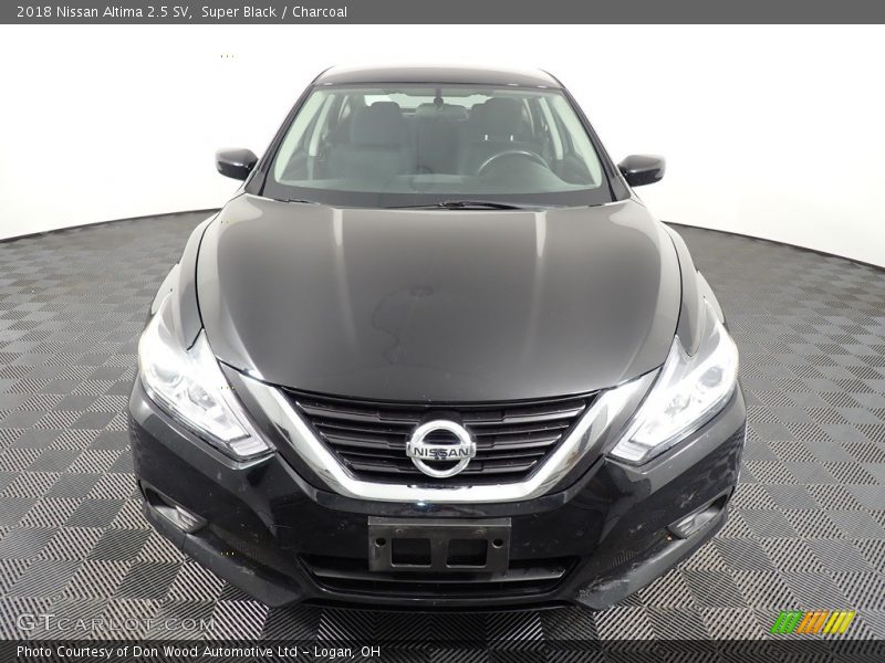 Super Black / Charcoal 2018 Nissan Altima 2.5 SV