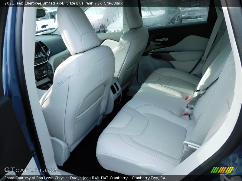 Slate Blue Pearl / Ski Gray/Black 2021 Jeep Cherokee Limited 4x4