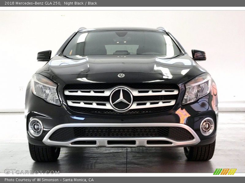 Night Black / Black 2018 Mercedes-Benz GLA 250